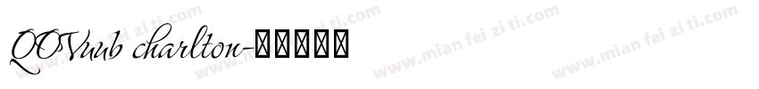 QOVuub charlton字体转换